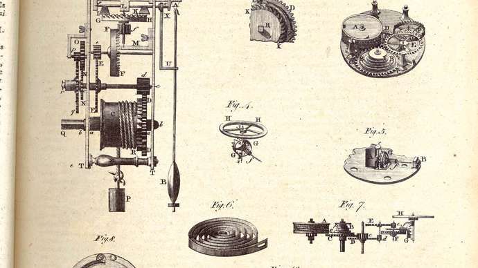 gravuras da primeira edição da Encyclopædia Britannica