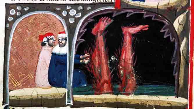 Os 9 Círculos do Inferno em Imagens: O Inferno de Dante