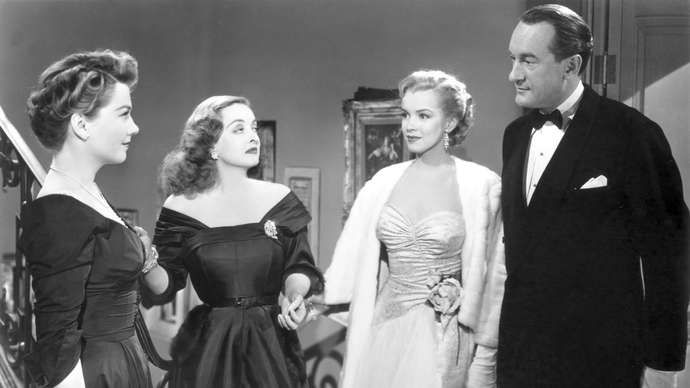 مشهد من فيلم All About Eve