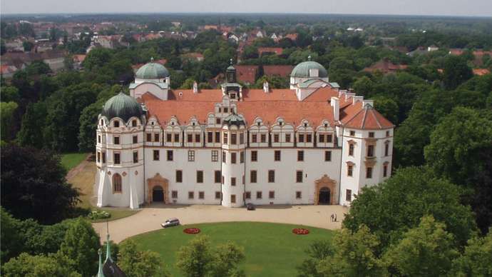 El palacio ducal, Celle, Ger.