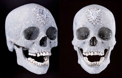 Pour l'amour de Dieu et Damien Hirst