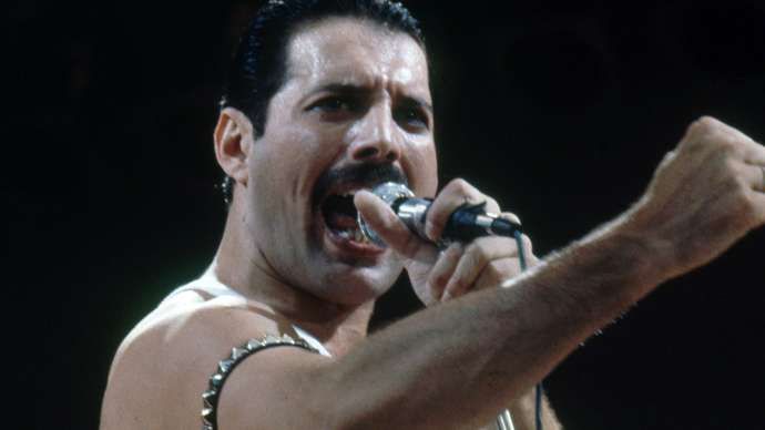Freddie Mercury no Live Aid