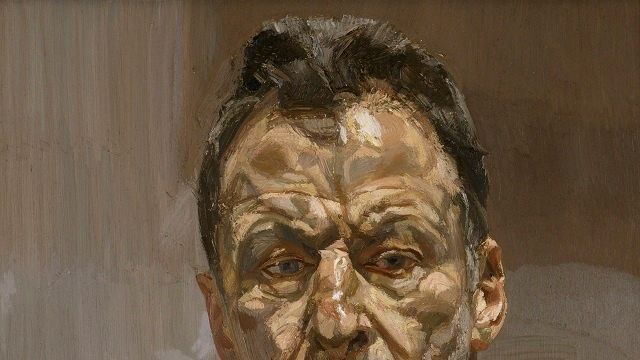 Mar a phéinteáil Lucian Freud é féin trí dhaoine eile a phéinteáil