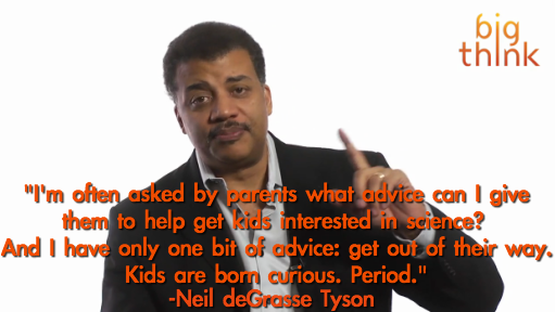 Neil deGrasse Tyson om att få barn intresserade av vetenskap