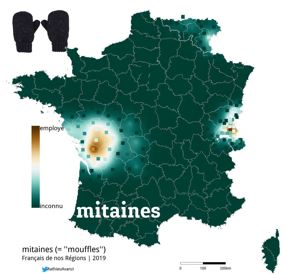 ダースの地図でのフランスの喜び 奇妙な地図 八月 21